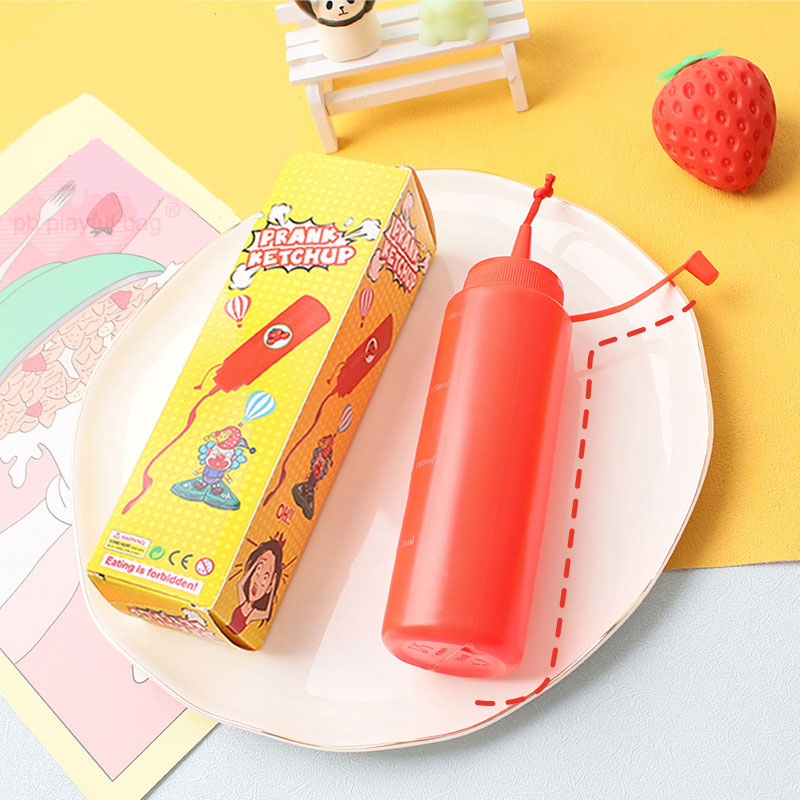 Funny Kitchen Gadgets Gifts - Botella de ensalada de ketchup divertida,