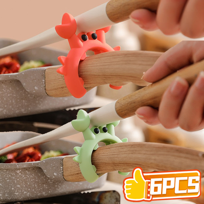 Kitchen Gadgets For Small Kitchens - Soporte de silicona multifunción para espátulas,
