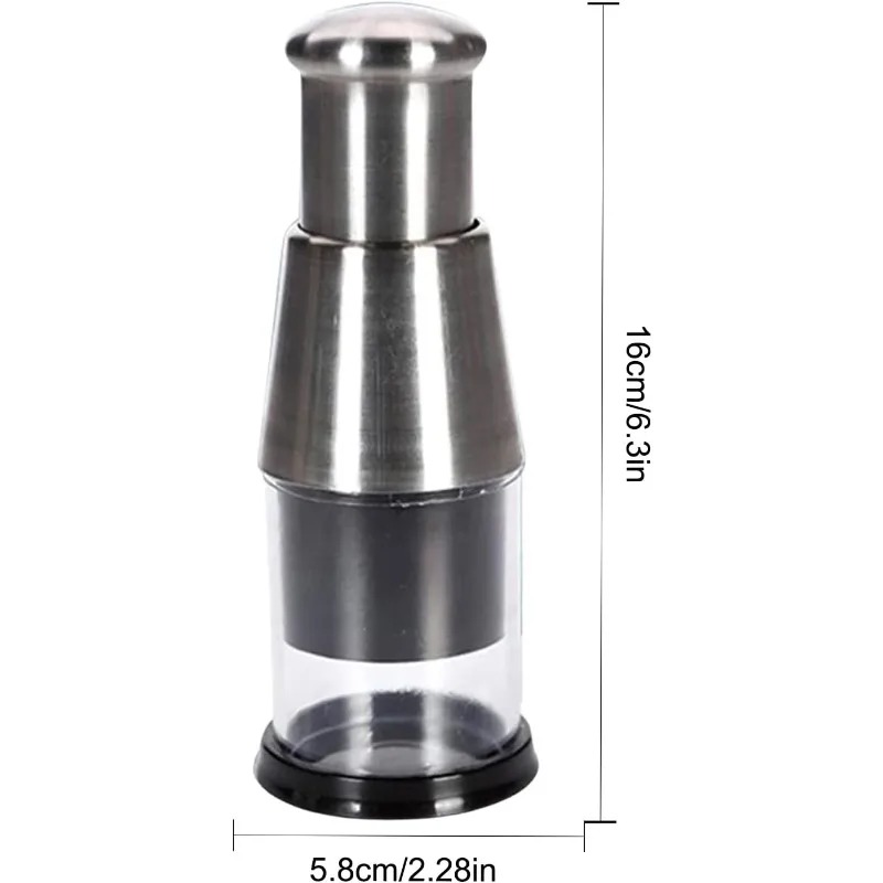 Picador de Ajo Manual de Acero - Kitchen Hand Gadgets reseña y precio