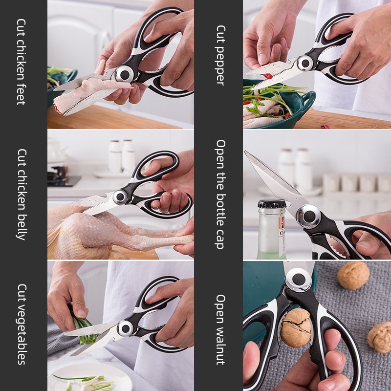 Tijeras de acero inoxidable pa - Kitchen Gadgets Latest reseña y precio