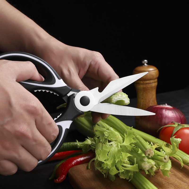 Tijeras de cocina de acero ino - Kitchen Gadgets Latest reseña y precio